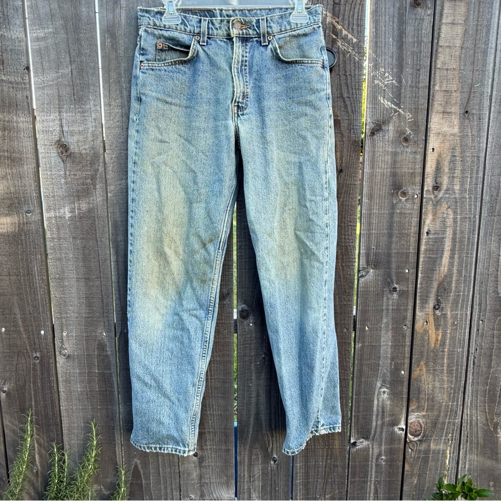 Vintage Levi’s 550 Relaxed Fit Jeans Blue 30x32 Men’s Made in Mexico Y2K (28x28)